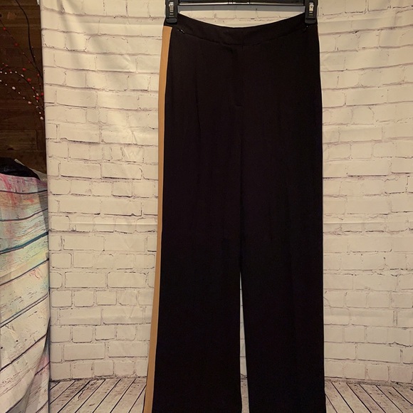 NWT EILEEN FISHER 100% SILK CREPE TROUSERS SZ 0 - Picture 7 of 11